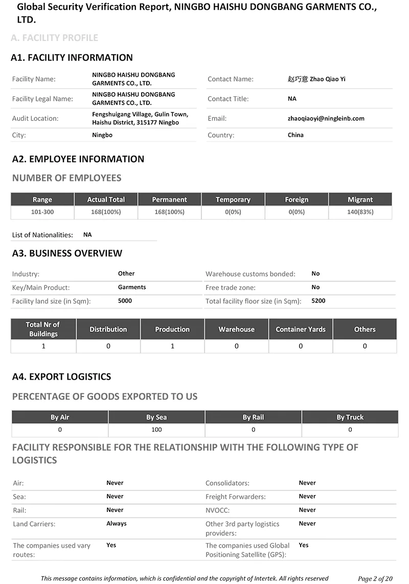 Industry certification certificate